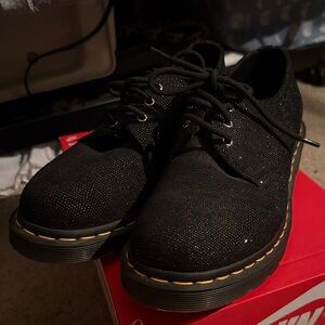Dr. Martens Black Women's Oxfords